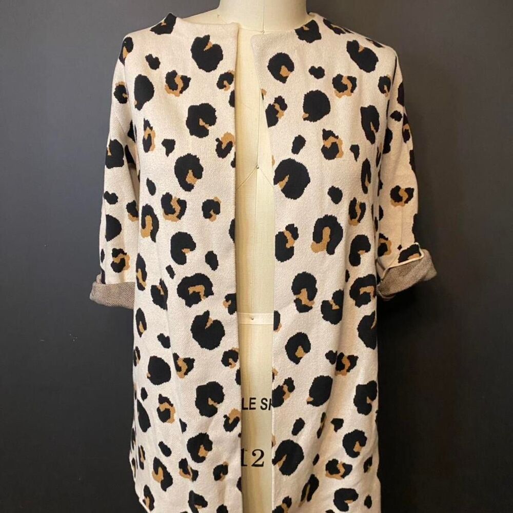 Ann Taylor Women's Leopard Cardigan